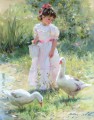 Little fille Geese KR 044 animaux de compagnie